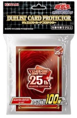 Duelist Card Protector 25th Anniversary Red